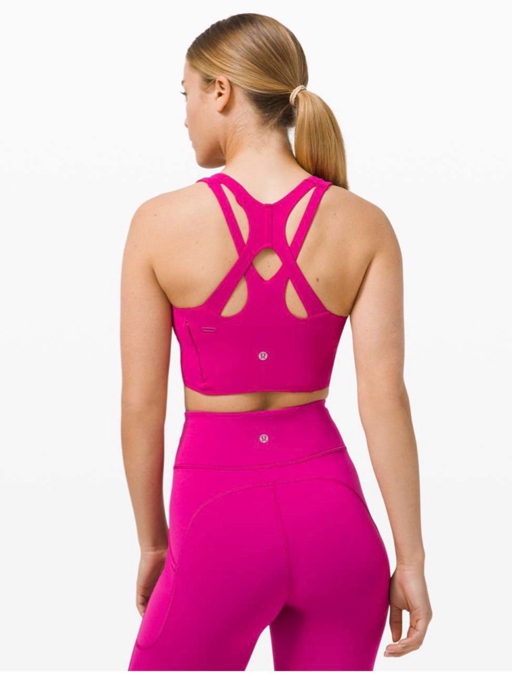 Lululemon Stash It Bra Ripened Raspberry size 6